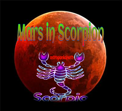 Mars In Scorpion Sign